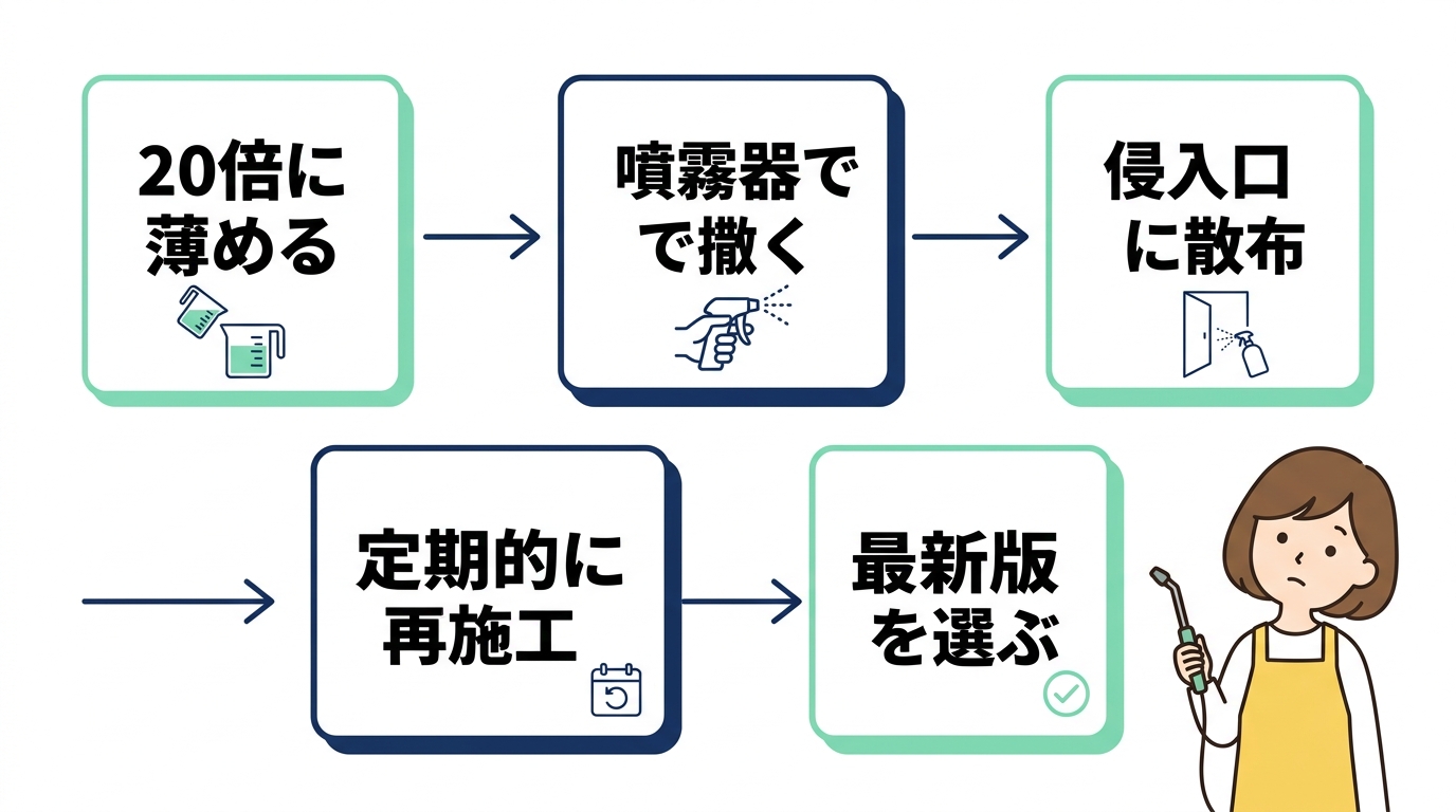 サイベーレでゴキブリを徹底対策する5つの方法