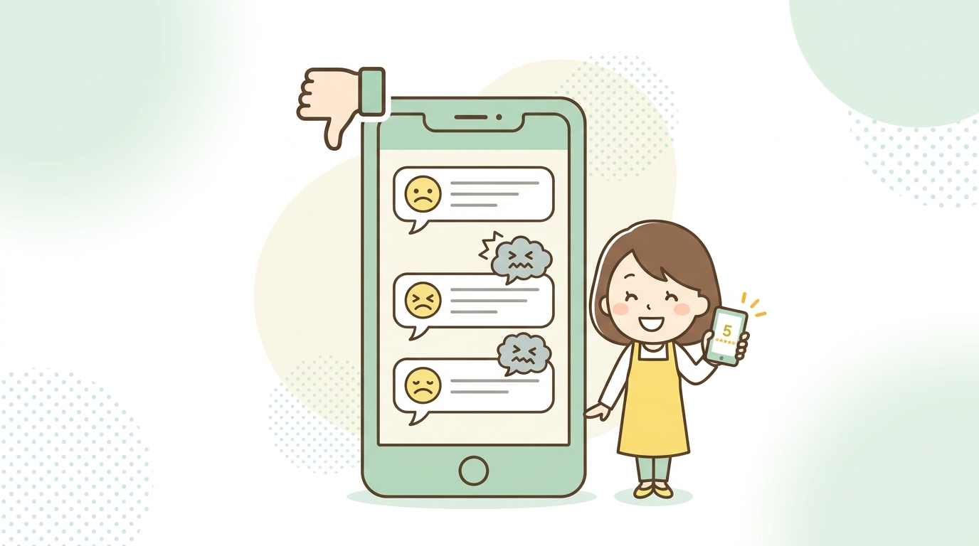 ヒトデイラズの悪い口コミ