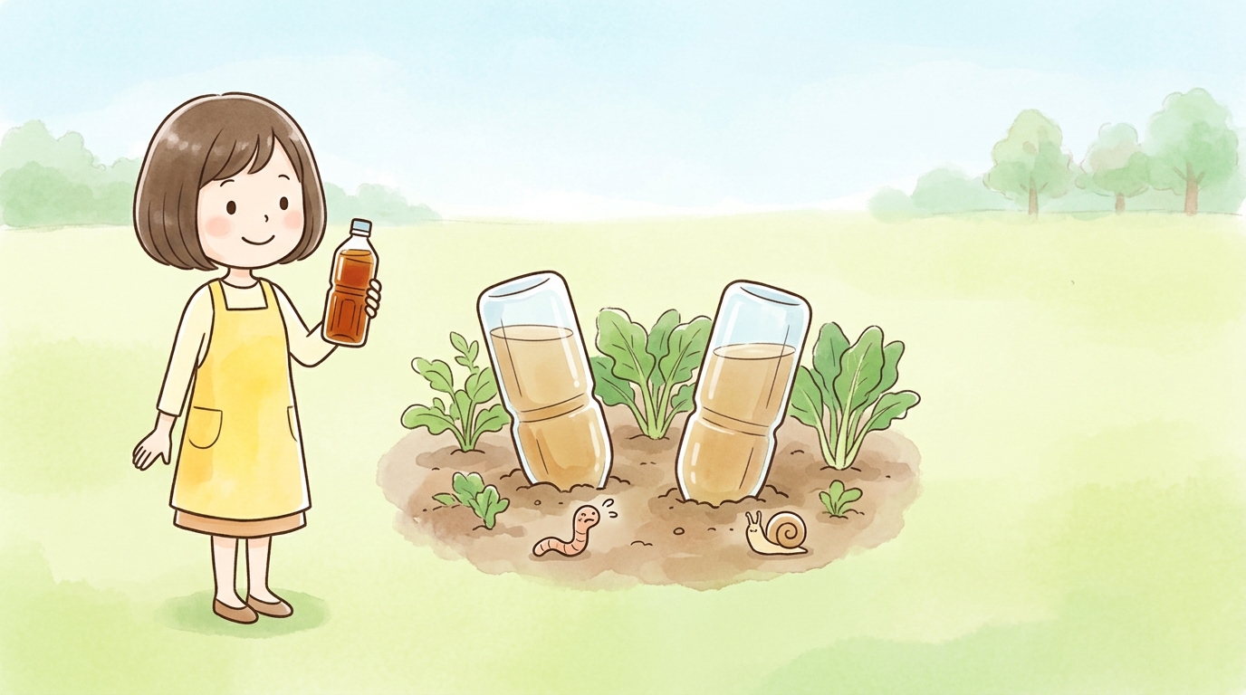 木酢液ペットボトルを設置する3つのデメリット