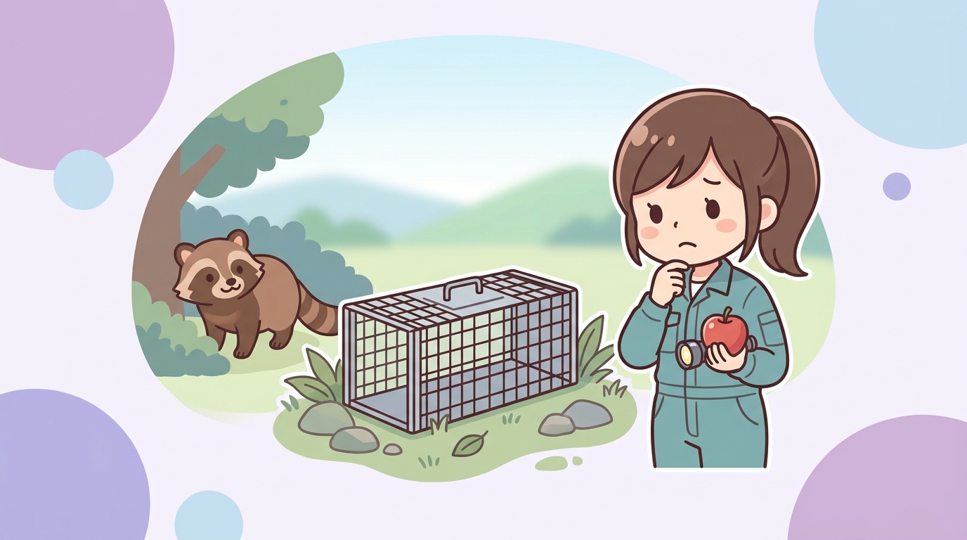 罠で捕まらない場合に取るべき解決策