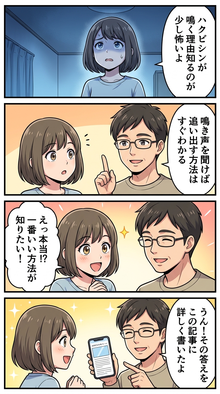 ハクビシン 鳴く理由