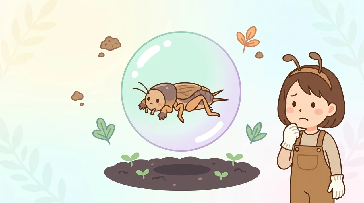 オケラは害虫?生態と被害の特徴を解説