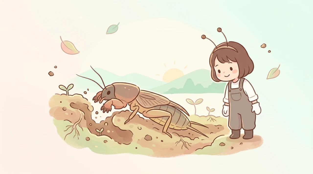 オケラがもたらす土壌へのメリット