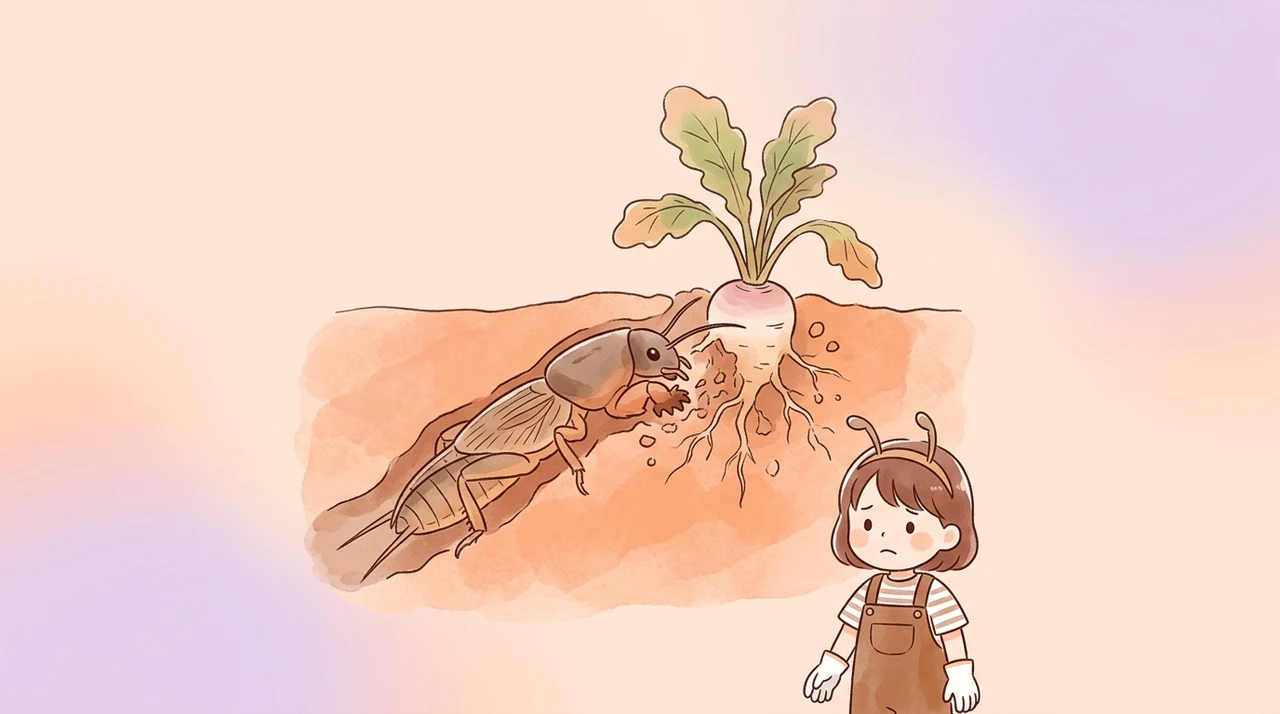 オケラによる農業上のデメリット